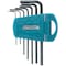 Eight Tool HEX KEY L-HANDLE SHORT SET, 7PC .71-3MM BLK M-7MH - alternate 1